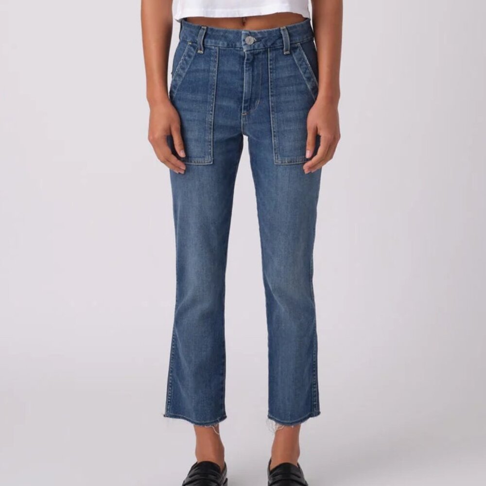 NEW Amo Denim Easy Army Trouser Jeans in Graceful 26